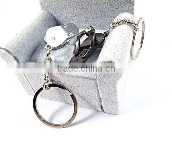 Custom Metal Keychain Promotional Cute Shoes Keychain photo-4