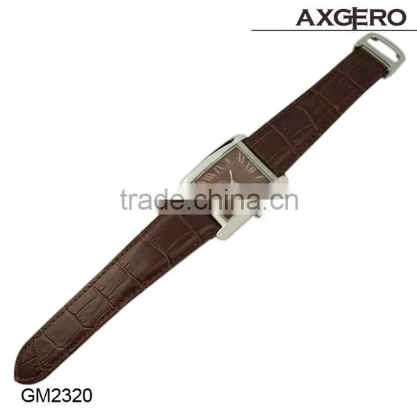 Simple Design Fashion Wholesale Stainless Steel Case Back Vintage Wrist Watch photo-3
