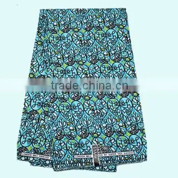 Fashionable High Quality Real Wax Fabric for Lady Dresses W31