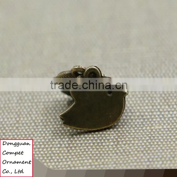 Manufacture Selling Ancient Bronze Zinc Alloy Diy Birds Pendant photo-5