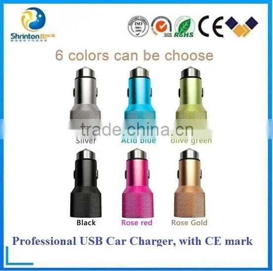 USB Car Charger Adapter 2 Port 3.1A For IPhone Samsung Galaxy HTC photo-2
