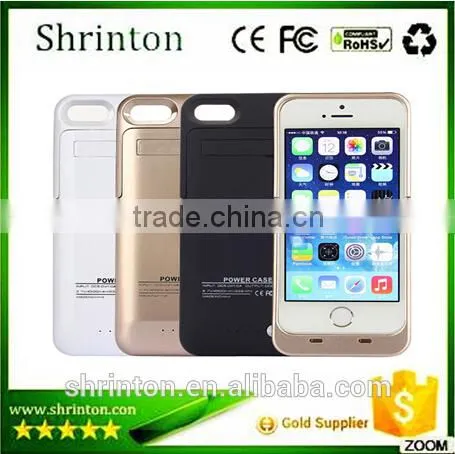 4500mAh MFI Portable Battery Case Backup For Apple Iphone 5/5S 6 photo-2