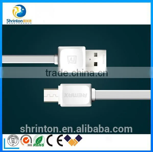 Wholesale Price for Remax Fast Date 1M 2.1A USB Data Cable for Iphone 5 and Micro photo-2