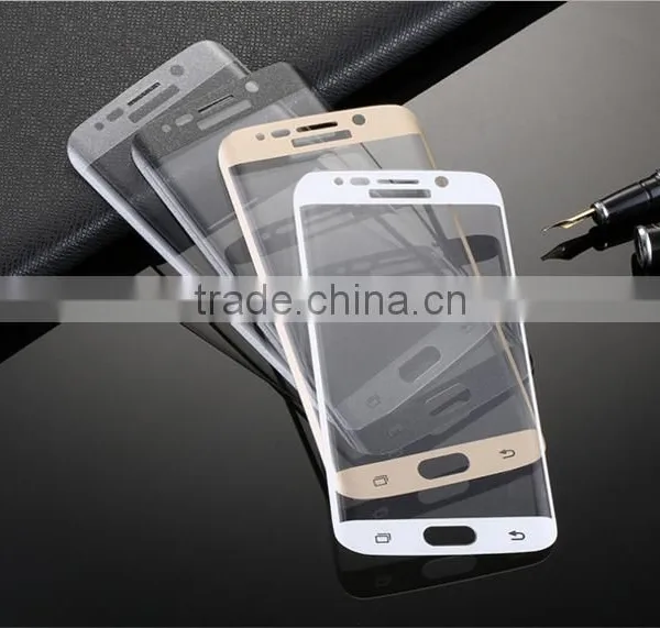 Newest Products For Samsung Galaxy S6 Edge 3D Curved Full Cover Tempered Glass Screen Protector Film photo-3