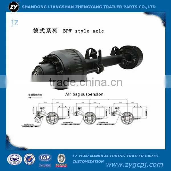 China Factory 10 Bolt Wheel Hub Trailer Axle photo-2