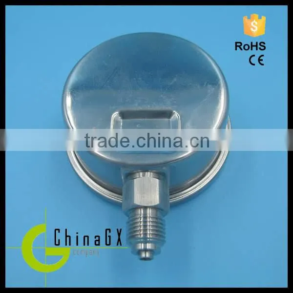 PGV Series All Stainless Glycerine or Silicone Oil Filled Pressure Gauge Manometer photo-3