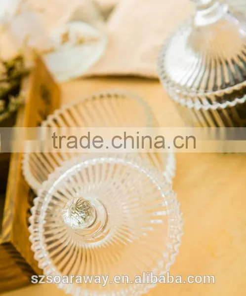 Creative Tea Coffee Sugar Candy Jar Storage Glass Bowl With Lid photo-3