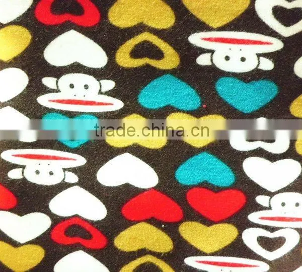 350gsm Spandex Poly Spun Velour Fabric