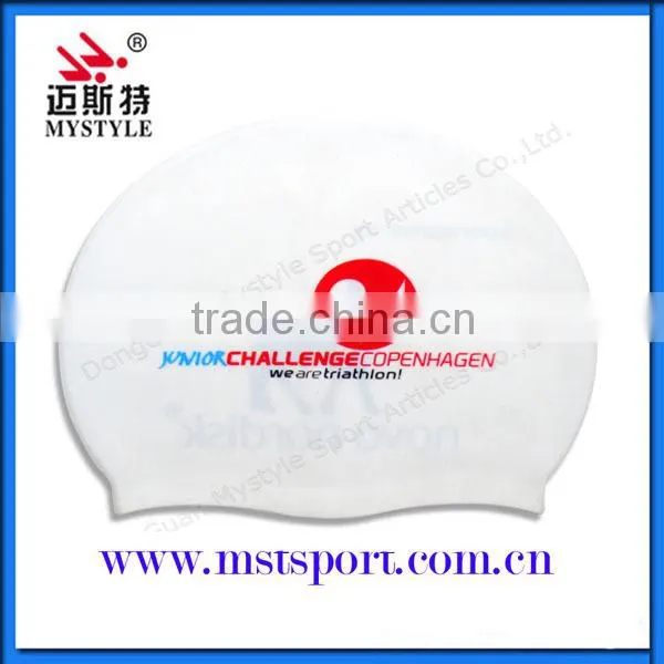 Lovely Custom Swimming Cap Silicone photo-3