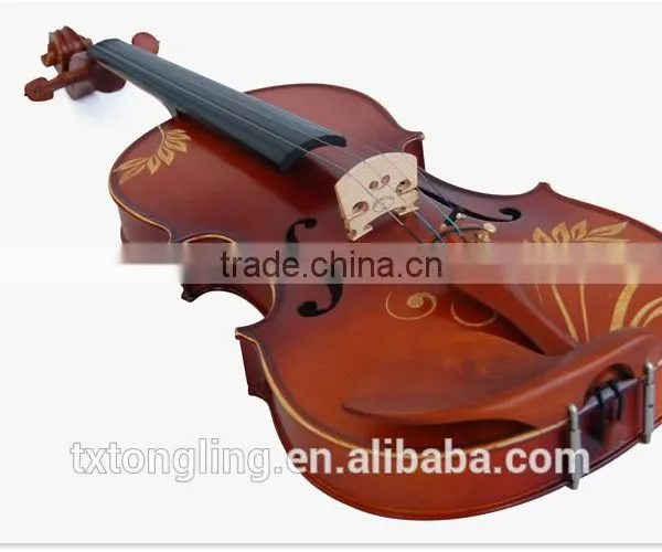 Quality Art Student Carved Violin TL-004 photo-3