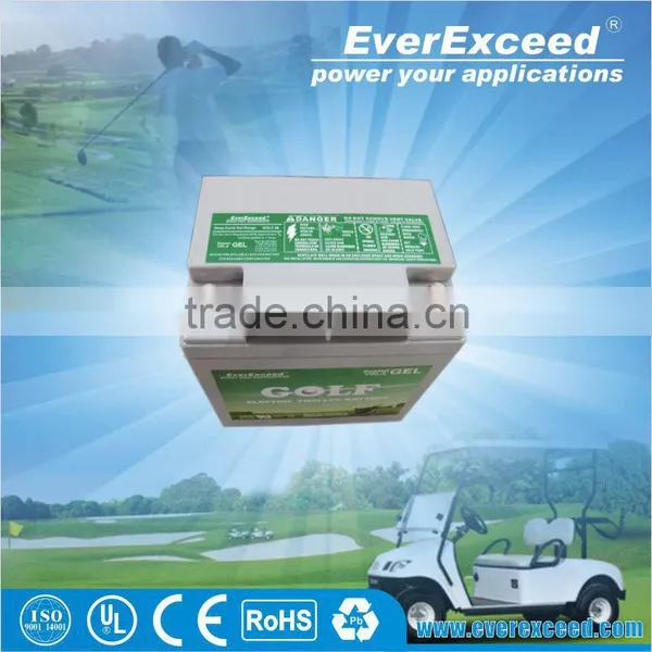 Wholesale Maintenance Free Valve Regulated Golf Car Battery