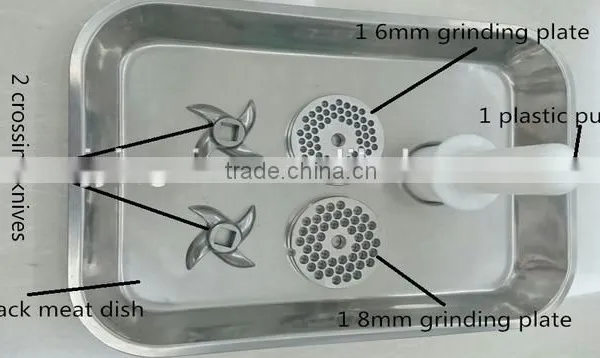 Foreward and Backward 650W Stainless Electric Meat Grinder With CE photo-6