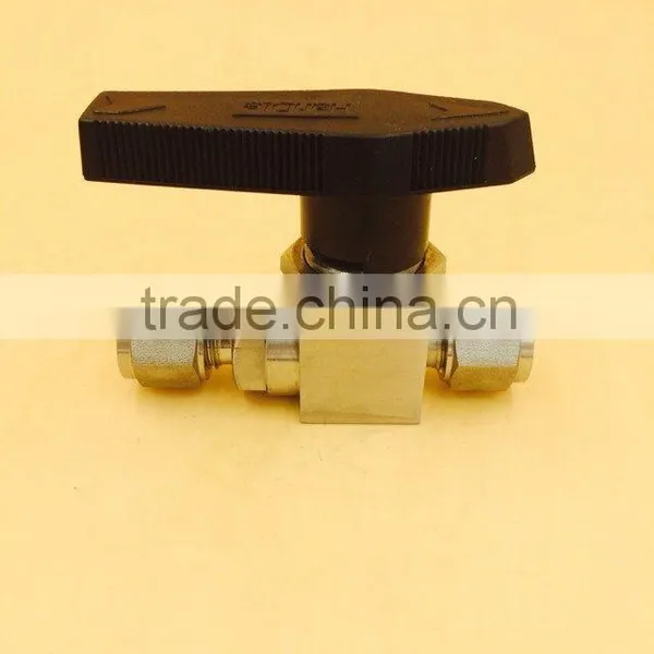 2016 Manufacturing High Precision Brass Ball Valve With Lock photo-2