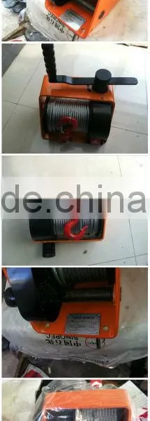 Heavy Duty Hand Winch Lifting Winch for Sale photo-5