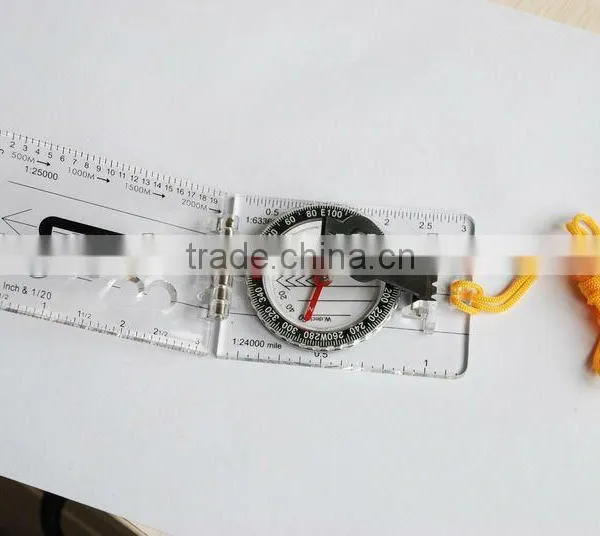Map Measure Compass /climbing Device/folded Compass photo-1