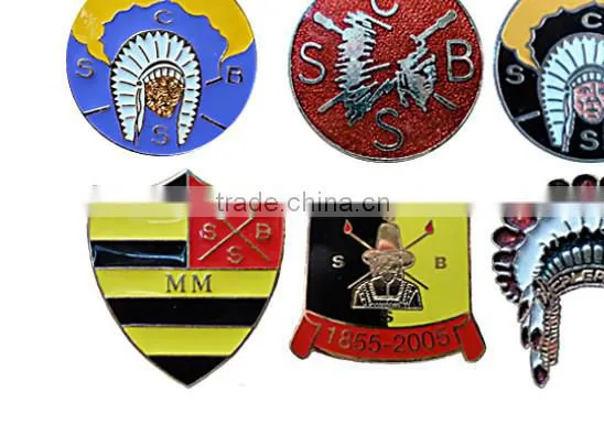 2016 Hot Selling Various Full Color Printing Logo Badge