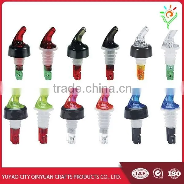 Customized LED Wine Pourer Colourful Bottle Pourer photo-3