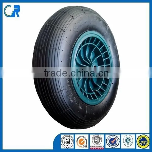 Cheap Inflatable Pneumatic 400-8 Air Rubber Wheel for Wheelbarrow photo-2