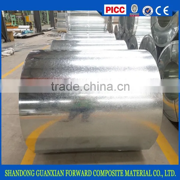 0.12mm~0.80mm Hot Dipped Galvanized Steel Coil / Sheet / Roll GI For Corrugated Roofing Sheet and photo-4