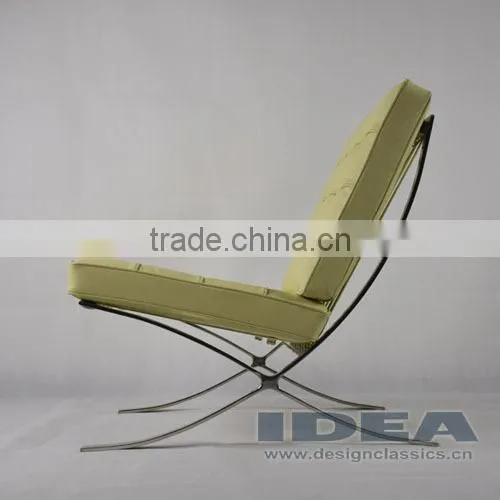 DC2001 Replica Mies Van Der Rohe Barcelona Chair - Cream White photo-3