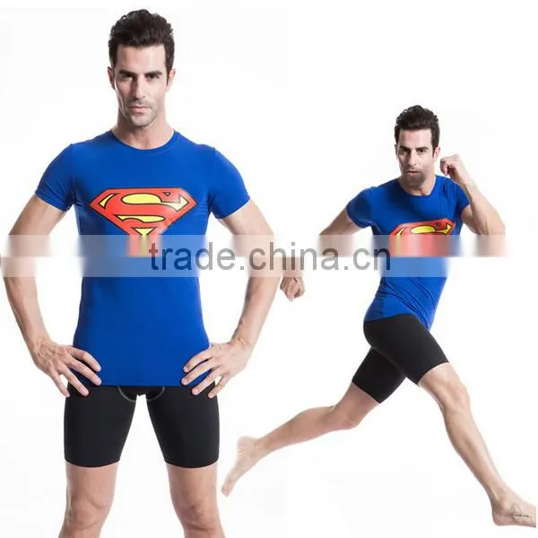 3D Digital Short Sleeves t Shirt Quick Drying Wholesale