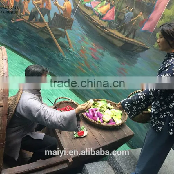 Wax Statues of Museum Scene Recovery