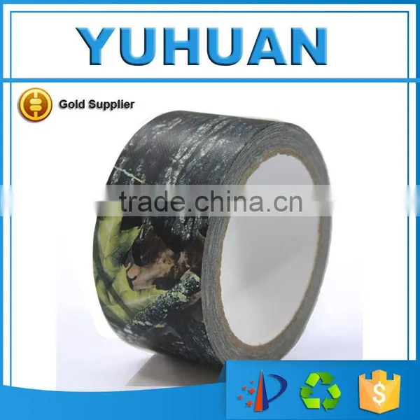 100% Cotton Cloth and Syntheic Rubber Adhesive Camo Cloth Tape From Kunshan Factory