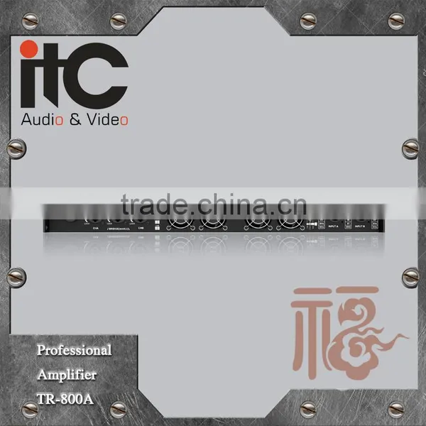 ITC TR Series 800W to 3200W Using Power Tracking Amplifier Tech 2 Channel 1U Professional Power Amplifier photo-3