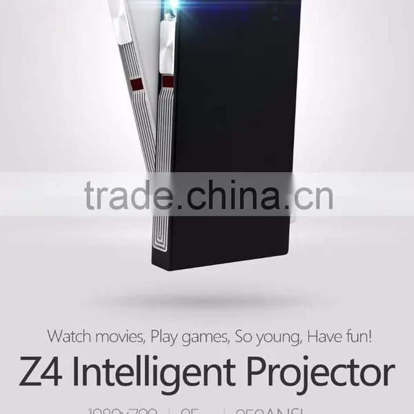 Shenzhen Factory Newest Android 4.4 High Definition1280x720P 250 Ansi Lumens 1080P Blue Ray 3D DLP Projector photo-4