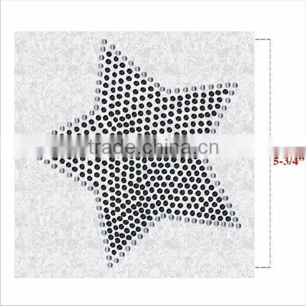 Star Rhinestone Motif Hotfix Design