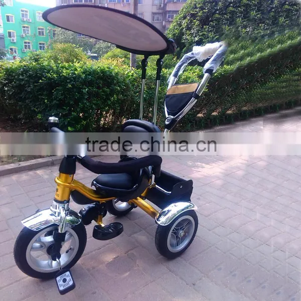 Kids Baby Ride on Flat Canopy Stroller With CE