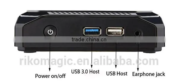 Rikomagic RKM MK36S Windows10 Smart TV Box Intel Cherry Trail Z8300 Quad Cores 1.8GHz CPU 2G/32G Dual WiFi photo-3