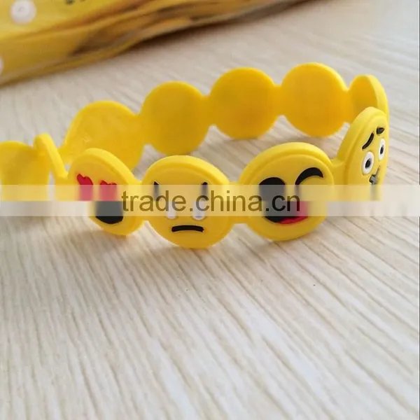 Soft 2016 Funny Pvc Bracelet For Kids photo-5