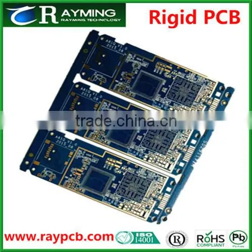 2015 Yellow Soldermask 6.0mm Thickness Teflon 6100 PCB photo-4