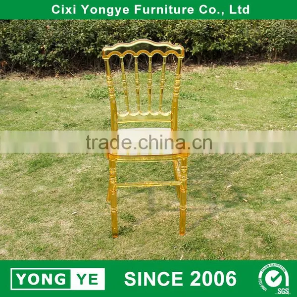 Wholesale Prices Wedding Decoration Napoleon Plastic Chair photo-6