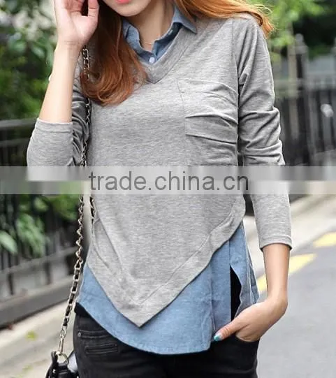 Gym Slim Women T-shirts/Womens 3/4 Length Sleeve T-shirt