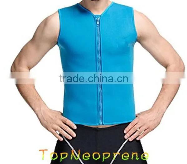 Ultra Sweat Shirt Neoprene Body Shaper Slimming Vest for Men