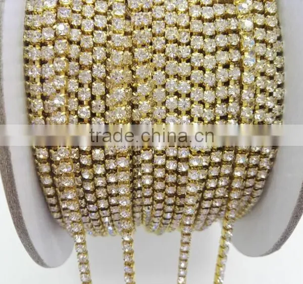 Brand Shoes Material Supplier Rhinestone Cup Chain Sew on Rhinestone photo-5