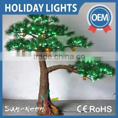 Artificial Pine Tree Christmas Led Light Street Decoration