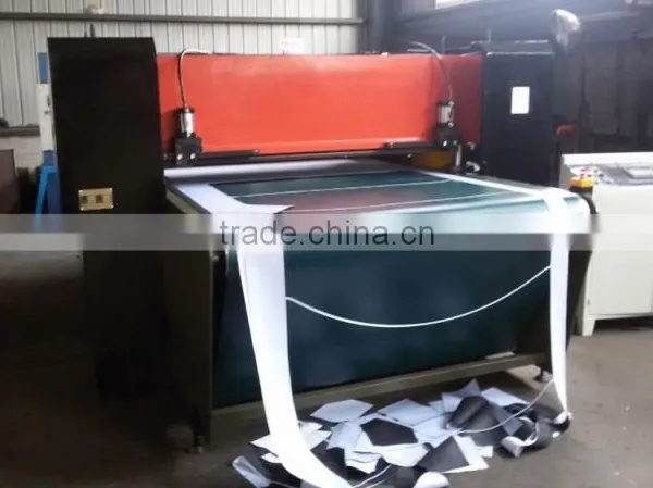 Carpet Cutting Machine/carpet Die Cutting Machine/conveying Belt Type Precise Four-column Die Cutting Machine/Cutting Press