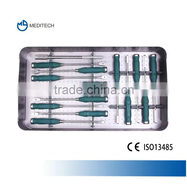 Surgical TLIF PEEK Lumbar Cage & Posterior Lumbar Interbody Fusion Cage Instrument Set photo-2
