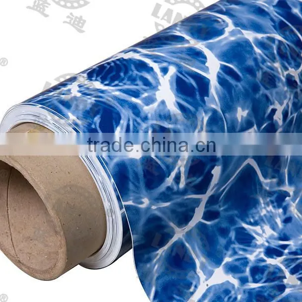 Artistic Amazing Mildew Proof Anti-slip Pool Liner Vinyl photo-2
