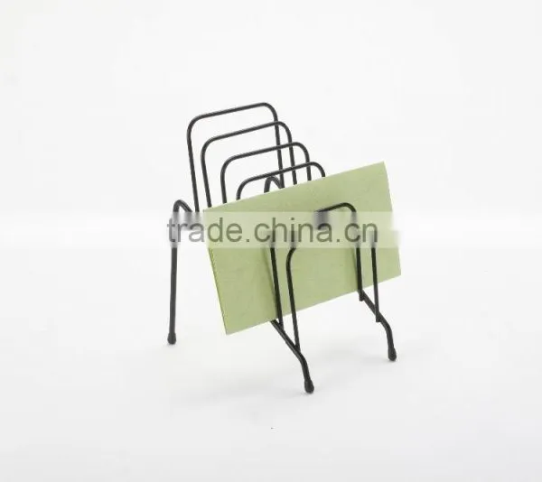 metal wire office desktop document tray