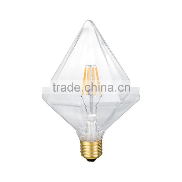 DIY Diamond Decorative Filament Light Bulb E27 Led Light Bulb Cool White photo-2