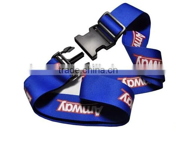 2016 BSCI certification beautiful cross luggage strap belts