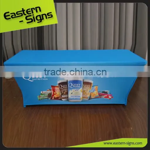 Trade Show Advertising Printed Custom Hign-End Pvc Table Cloth Manufacturer photo-4
