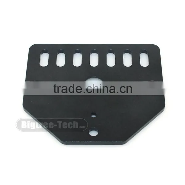 Black Color CNC&Kossel Threaded Rod Plate - NEMA 23 Stepper Motor for Openbuilds for V-Slot With 80*72*3mm 3D0271 photo-3