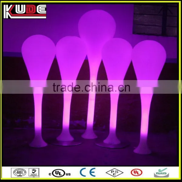 Wedding Party Decoration Water-drop Shape Glowing Lamp/LED Floorlamp/LED Stand Lamp With Wireless Remote Control photo-6