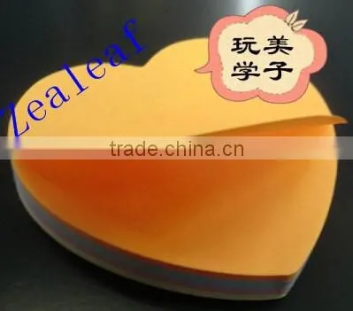Memo Pad Hot Selling Promotional Sticky Notes Multycolor Heart Shaped Sticky Notes photo-5