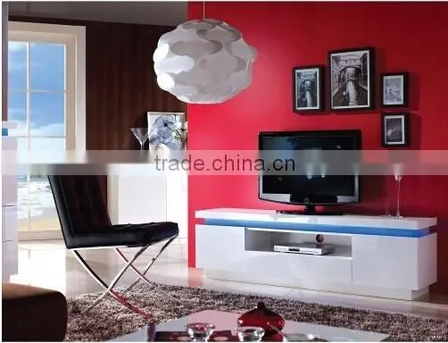 TV-2318 Mayfair Colour Effects White High Gloss TV Unit photo-3